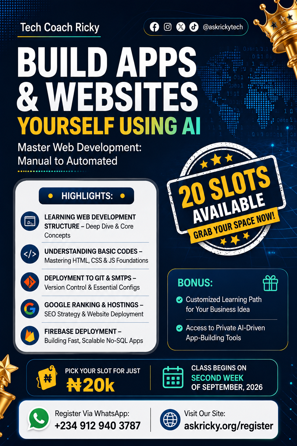 Build Apps & Websites Using AI